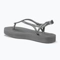 Γυναικεία σανδάλια Havaianas Luna Flatform grey steel 3