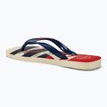 Σαγιονάρες Havaianas Top Nautical beige straw / navy blue / ruby red 3