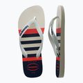 Σαγιονάρες Havaianas Top Nautical white / white / navy blue 11