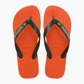 Σαγιονάρες Havaianas Brasil Logo sunset orange 10