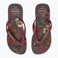 Ανδρικές σαγιονάρες Havaianas Top Tribo dark brown 9