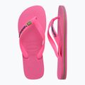 Σαγιονάρες Havaianas Brasil Logo Neon pink flux / pink flux 11