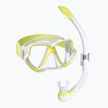 Σετ κολύμβησης Mares Combo Wahoo Neon yellow/white/clear 411779SF