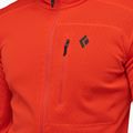 Ανδρικό φούτερ για trekking Black Diamond Coefficient Fleece Hoody κόκκινο AP7440208001 3