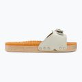 Γυναικείες παντόφλες Scholl Pescura Flat Massage Lea off white 2