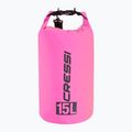 Cressi Dry Bag 15 l ροζ