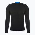 Ανδρικό Mico Odor Zero Mock Neck thermal T-shirt μαύρο IN01451 6