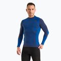 Ανδρικό θερμικό T-shirt Mico Warm Control Round Neck μπλε IN01850