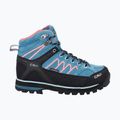 Γυναικεία παπούτσια πεζοπορίας CMP Moon Mid WP teal/red fluo 2