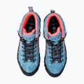 Γυναικεία παπούτσια πεζοπορίας CMP Moon Mid WP teal/red fluo 3