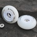 Rollerblade Moonbeams Led Τροχοί 72mm/82A 4 τεμάχια λευκό 06130000 101 5