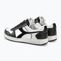 Diadora Magic Basket Low Icona Leather μαύρα/λευκά παπούτσια 4