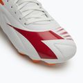 Ανδρικά ποδοσφαιρικά παπούτσια Diadora Maximus Elite R LPU άσπρο/τσίλι πιπέρι/πορτοκαλί πορτοκαλί 7