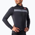 Ανδρικό φούτερ ποδηλασίας Castelli Puro 3 FZ light black/silver reflex 3