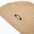 Χειμερινός σκούφος Oakley Ellipse Ribbed Beanie humus 2