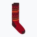 Κάλτσες σκι Oakley Wanderlust Perf Socks 2.0 grenache norway pattern 3