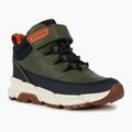 Παιδικά παπούτσια Geox Flexyper Plus military/orange 8