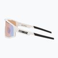 Bliz Fusion Nano Optics Nordic Light ματ λευκό/ κοραλλί/ πορτοκαλί με μπλε πολυ γυαλιά ηλίου 5