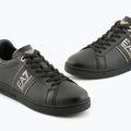 Παπούτσια EA7 Emporio Armani Classic Logo triple black/ gold 12