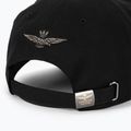 Ανδρικό καπέλο μπέιζμπολ Aeronautica Militare Basic With Metal Eagle jet black 5