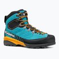 Ανδρικές μπότες πεζοπορίας SCARPA Mescalito TRK GTX τυρκουάζ-μαύρο 61050 10