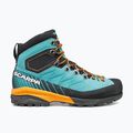 Γυναικείες μπότες πεζοπορίας SCARPA Mescalito TRK GTX τυρκουάζ-μαύρο 61050 11