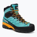 Γυναικείες μπότες πεζοπορίας SCARPA Mescalito TRK GTX τυρκουάζ-μαύρο 61050