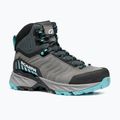 Γυναικεία παπούτσια πεζοπορίας SCARPA Rush TRK GTX midgray/aqua 8