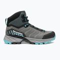 Γυναικεία παπούτσια πεζοπορίας SCARPA Rush TRK GTX midgray/aqua 9