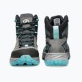 Γυναικεία παπούτσια πεζοπορίας SCARPA Rush TRK GTX midgray/aqua 11