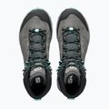 Γυναικεία παπούτσια πεζοπορίας SCARPA Rush TRK GTX midgray/aqua 12