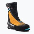 Scarpa Phantom Tech HD μαύρο/φωτεινό πορτοκαλί ανδρικές μπότες υψηλού βουνού