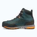 Ανδρικά παπούτσια πρόσβασης SCARPA Zodiac TRK GTX petrol/rust orange 10