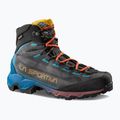 Ανδρικά παπούτσια πεζοπορίας La Sportiva Aequilibrium Hike GTX carbon/tropic blue 8