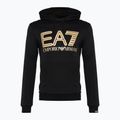 Ανδρικό φούτερ EA7 Emporio Armani Train Logo Series Oversize Logo Hoodie Coft black 5