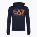 Ανδρικό φούτερ EA7 Emporio Armani Train Logo Series Oversize Logo Hoodie Coft navy blue 5