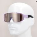 Γυαλιά ποδηλάτου POC Aspire purple quartz translucent/clarity road silver 6