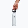 Τουριστικό μπουκάλι Hydro Flask Standard Flex 620 ml λευκό 5