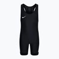 Ανδρική φόρμα Nike Grappler Elite Singlet μαύρο/λευκό ολόσωμη φόρμα