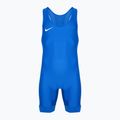 Ανδρικό κοστούμι Nike Grappler Elite Singlet βασιλικό/λευκό