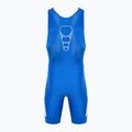 Ανδρικό κοστούμι Nike Grappler Elite Singlet βασιλικό/λευκό 2