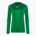 Nike Dri-FIT Park First Layer LS πευκοπράσινο/λευκό γυναικείο μακρυμάνικο θερμικό μανίκι