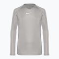 Nike Dri-FIT Park First Layer pewter γκρι/λευκό παιδικό μακρυμάνικο θερμικό μανίκι