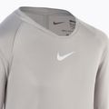 Nike Dri-FIT Park First Layer pewter γκρι/λευκό παιδικό μακρυμάνικο θερμικό μανίκι 3