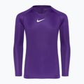 Nike Dri-FIT Park First Layer court μοβ/λευκό παιδικό μακρυμάνικο θερμικό μανίκι