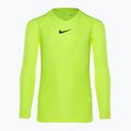 Nike Dri-FIT Park First Layer βολτ/μαύρο παιδικό μακρυμάνικο θερμικό μανίκι