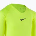 Nike Dri-FIT Park First Layer βολτ/μαύρο παιδικό μακρυμάνικο θερμικό μανίκι 3