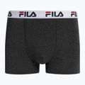 Ανδρικά σορτσάκια μποξεράκια FILA FU5016/2 anthracite melange 2