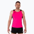 Ανδρικό Tank top για τρέξιμο Joma Record II fluor pink/black