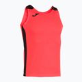 Ανδρικό Tank top για τρέξιμο Joma Record II fluor coral/black 8